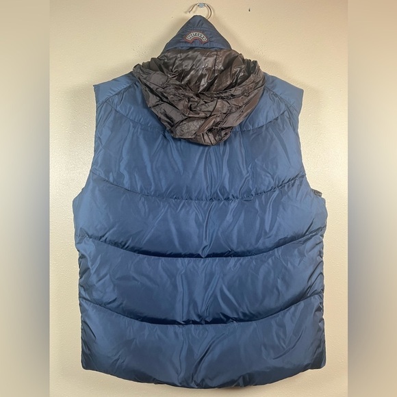 Men’s Postcard Ski Winter Vest - Navy - Picture 2 of 15